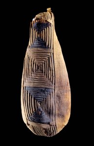Momia de un ibis, de Abydos, Egipto